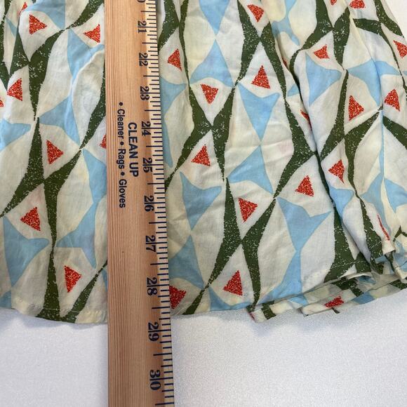 Quiksilver Women’s M Y2K Babydoll Mini Dress Geometric Print Spaghetti Strap - Picture 10 of 10